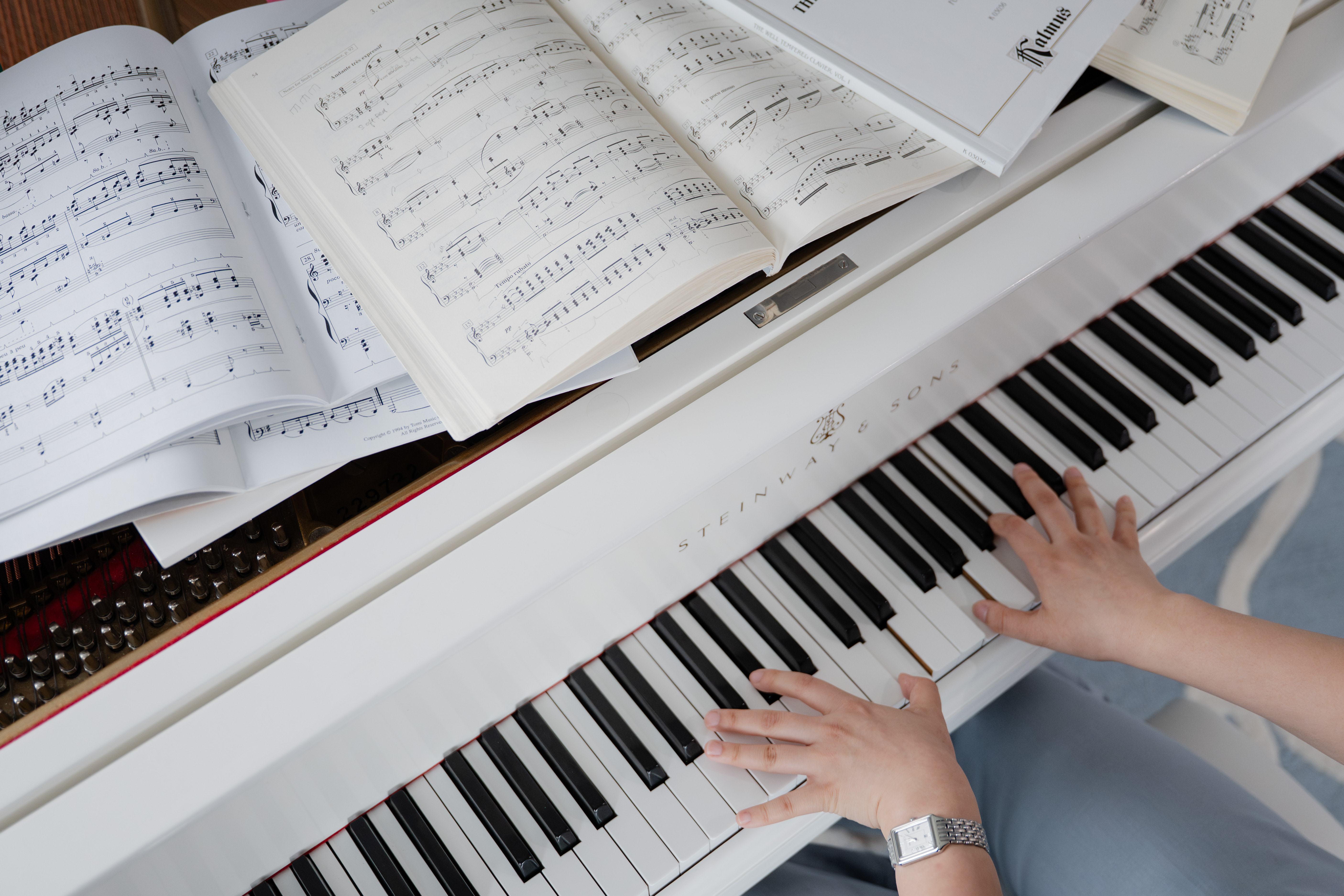 Erin Yip in her music studio